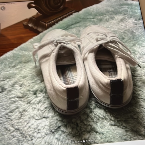 Men’s white tennis shoes, Merona (Target) brand, sz 9.5 - Picture 5 of 7